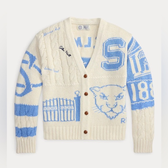 Polo Ralph Lauren Other - RARE Polo Ralph Lauren Spelman College Patchwork Cardigan